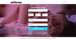 Desktop Screenshot of bookagirlfriend.com